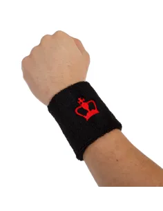 Bracelet Black Crown Short Noir
