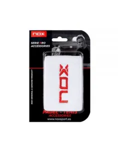 MUムEQUERA NOX 2UD BLANCA LOGO ROJO MUムBLRO2UD