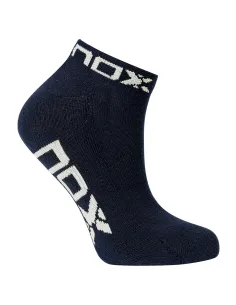 Ankle Socks Nox Blue White Logo Women