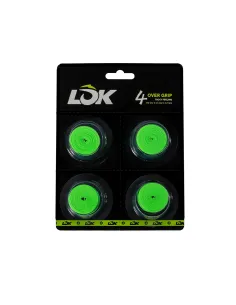 Blister Overgrip Lok x4 Vert