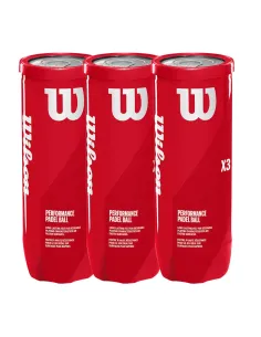 Tripack de Bolas de Padel Wilson