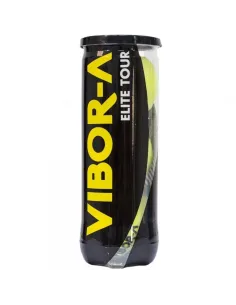 3 balls can from padel Vibora Elite Tour