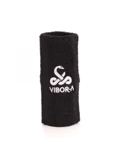 Polsino Vibora Logo Bianco Nero