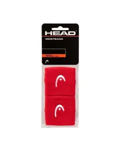 Head Pulseiras de 2,5" vermelhas
