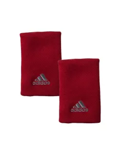 Adidas Par de pulseiras Vermelho Cinzento